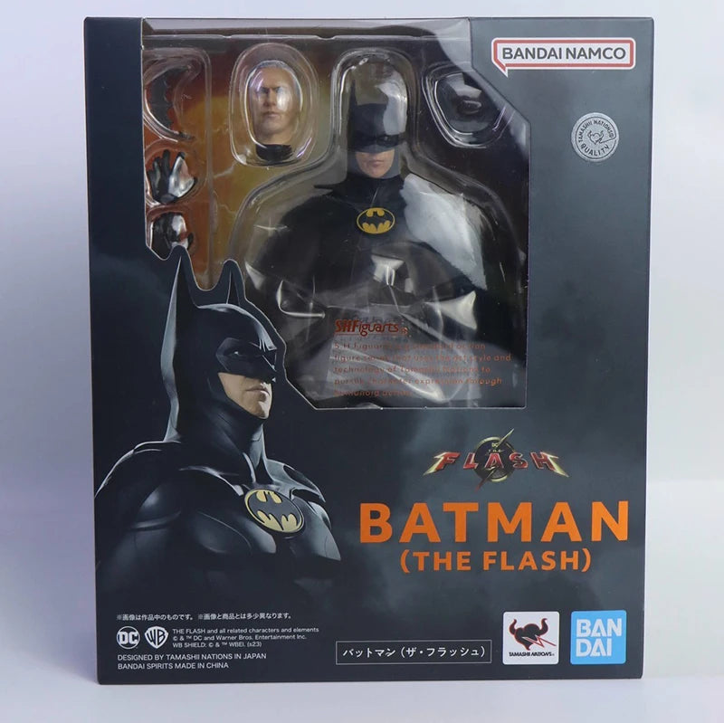 Bandai SHF The Flash Action Figure - Justice League Collectible Toy