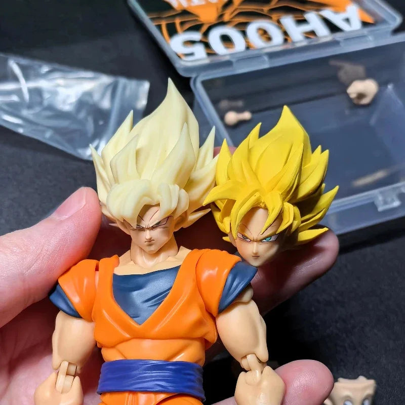 Super Saiyan Son Goku Head Accessory for Action Figures