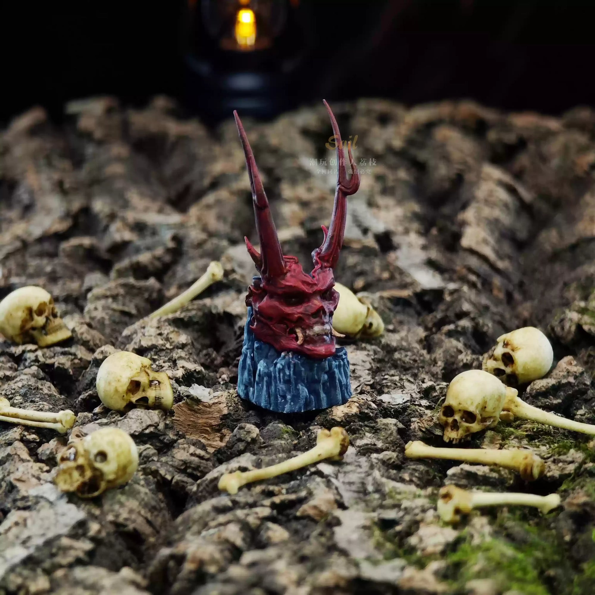 Black Myth Wukong Keycap - 3D Hand Drawn Desktop Ornament