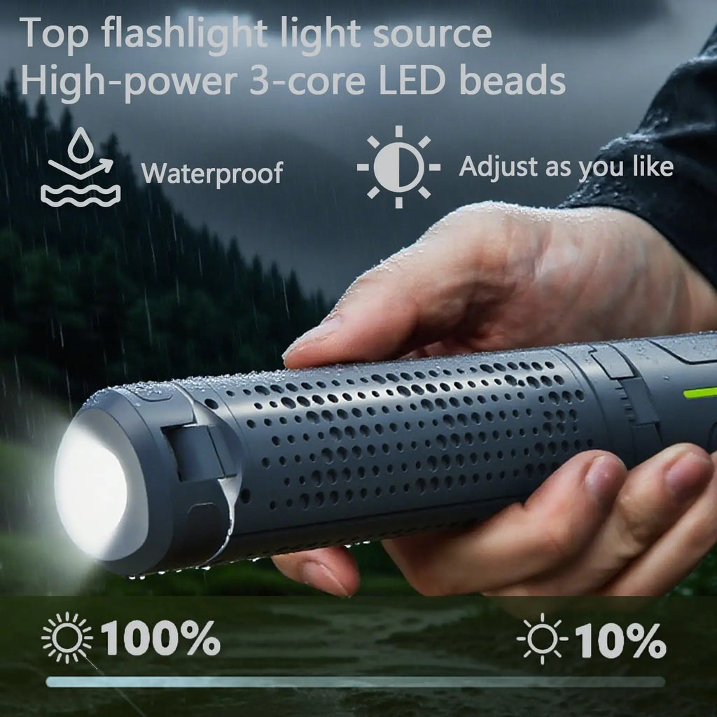 BALDR 8000mAh USB Rechargeable Lantern - Telescopic LED Light