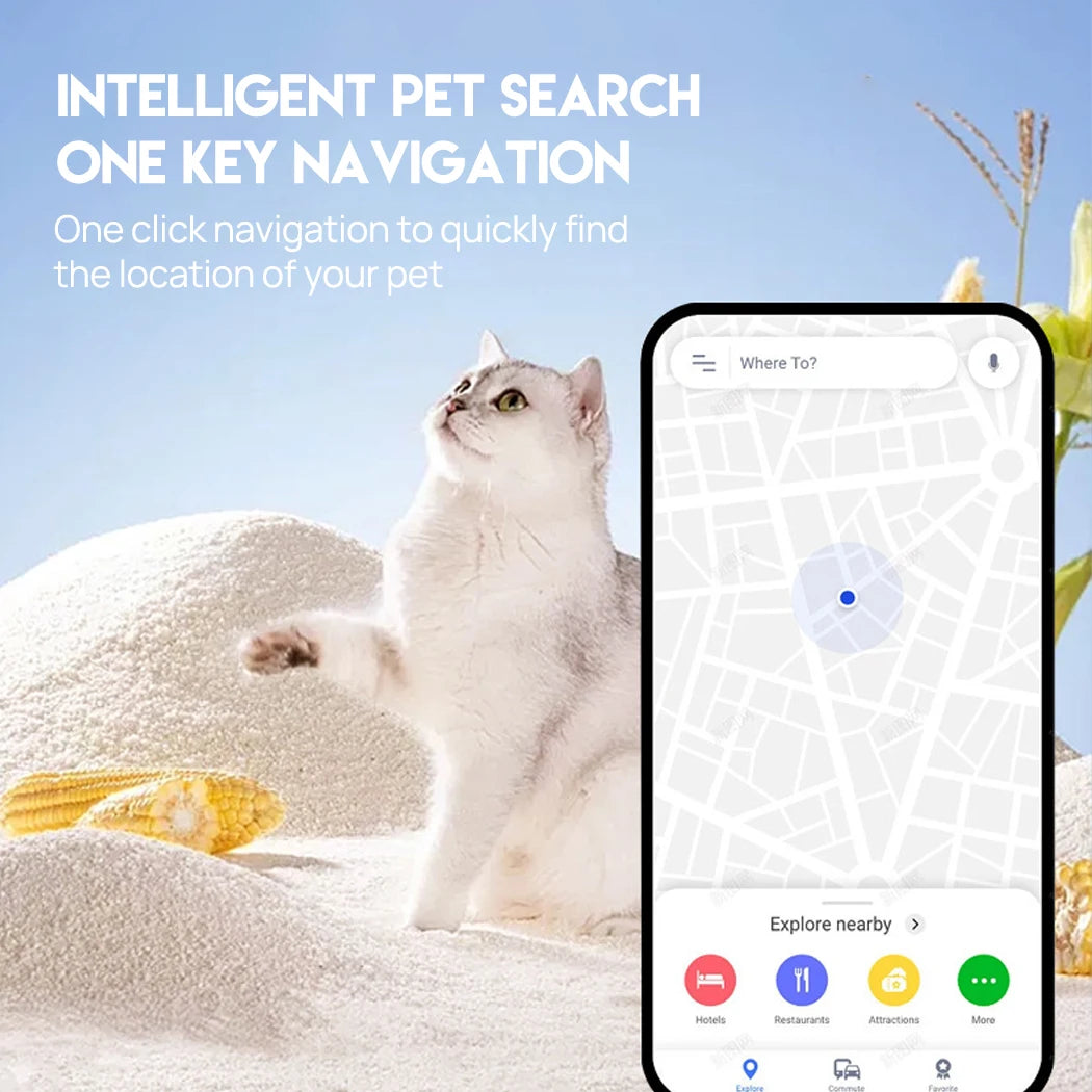 Mini GPS Tracker for Pets & Valuables - Smart, Waterproof, Reliable