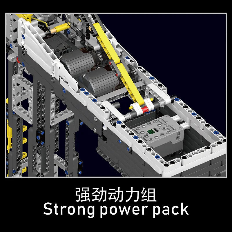 MOULD KING 17004 Remote Control Tower Crane Building Blocks Set
