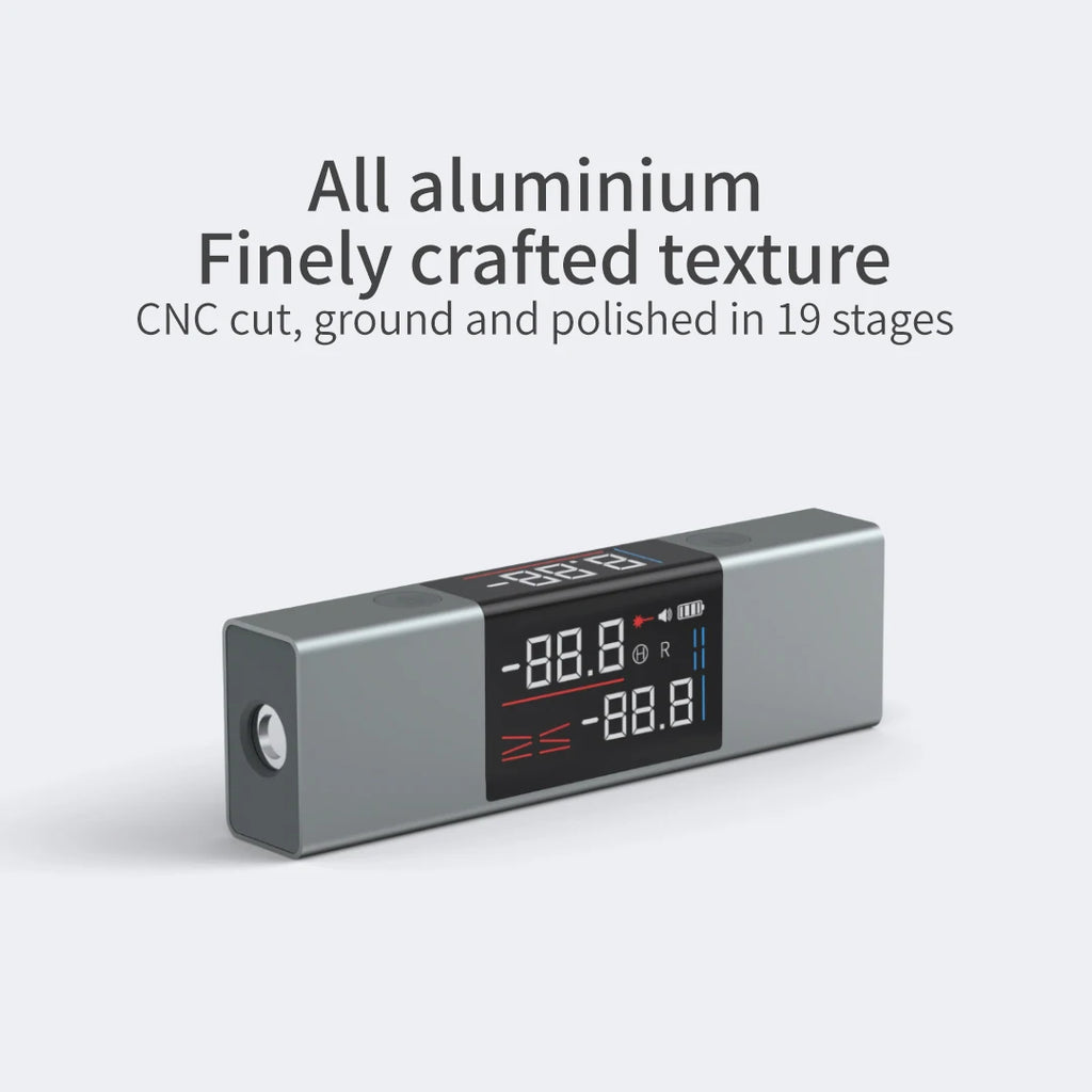 DUKA LI1 Digital Laser Protractor & Inclinometer - Angle Measurement Tool