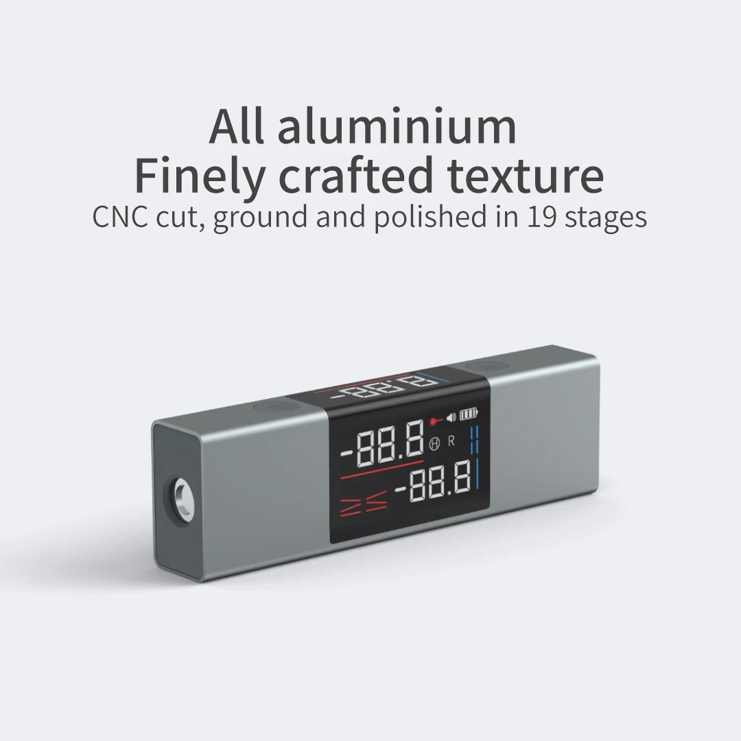 DUKA LI1 Digital Laser Protractor & Inclinometer - Angle Measurement Tool