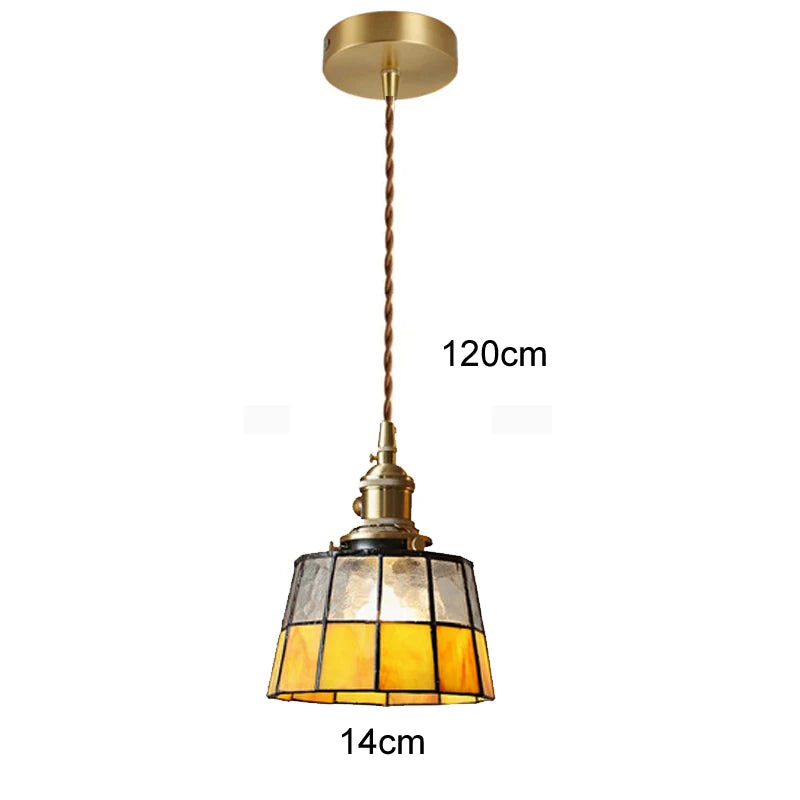 Chic Tiffany-Style Pendant Light for Dining & Living Spaces