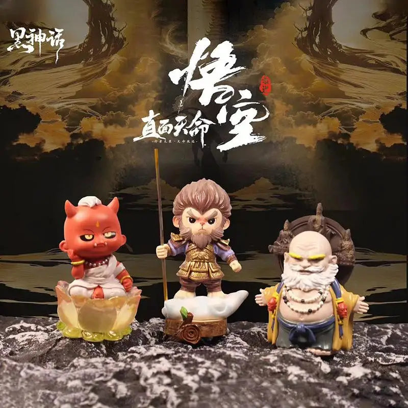 BLACK MYTH WUKONG Collectible Monkey King Figure Set - Anime Gift