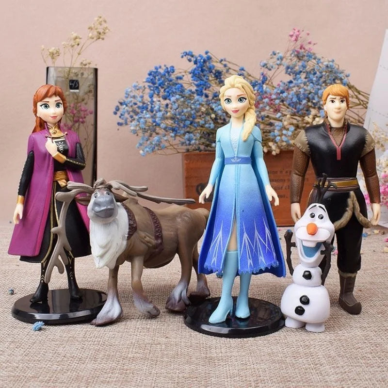 Herocross Disney Frozen 2 Princess Doll Set - Elsa, Anna & Olaf