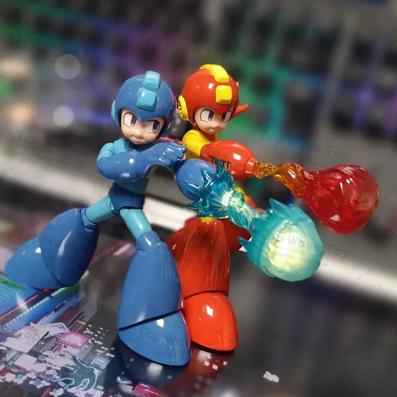 2025 Threezero MDLX Movable Rockman Action Figure - Collector's Model