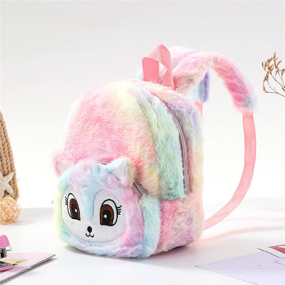 Unicorn Plush Backpack for Kids - Fun & Functional School Bag