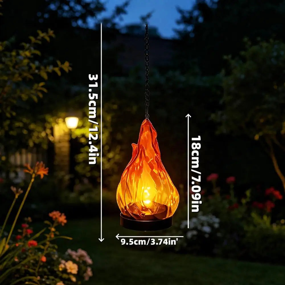 Solar Torch Light – Waterproof Outdoor Lantern for Garden Decoration