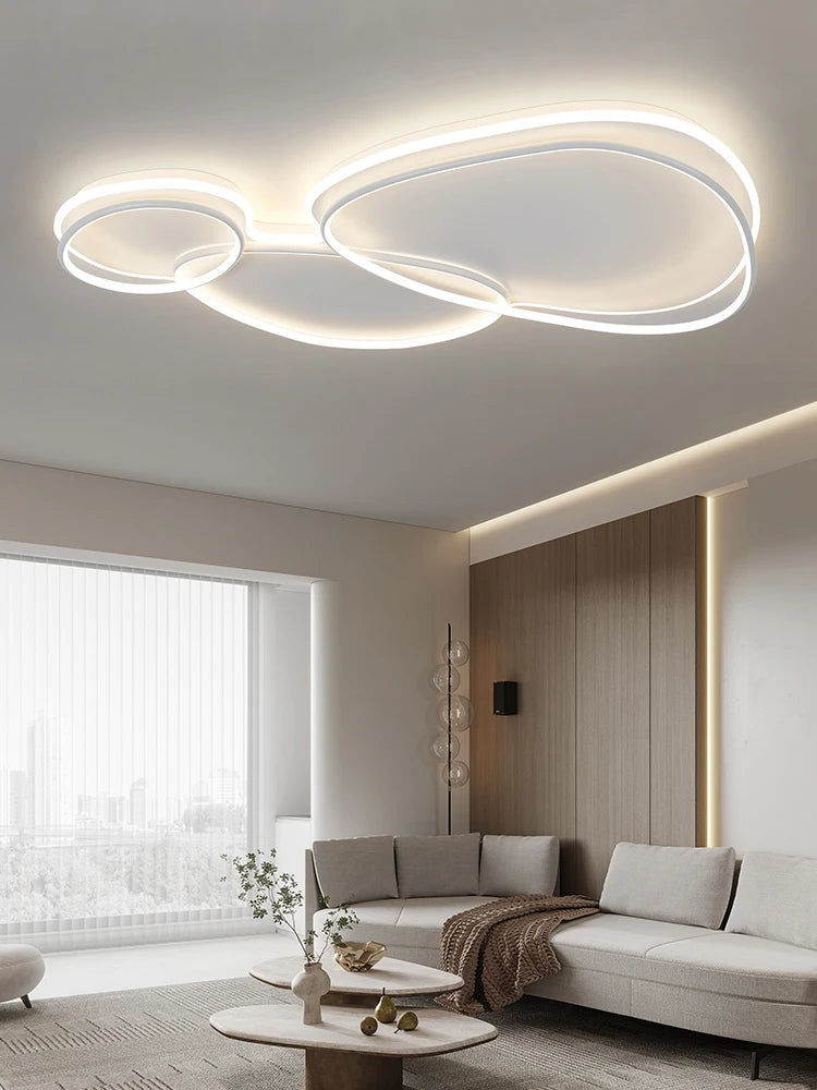 Modern Minimalist Full-Spectrum LED Ceiling Lamp for Eye Protection