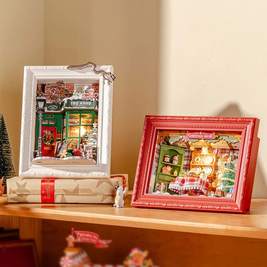 Rolife 3D LED Christmas Diorama Puzzle Kit - Festive Home Decor