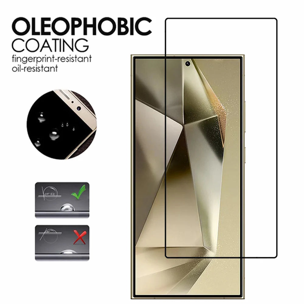 Premium Tempered Glass Screen Protector for Samsung Galaxy S25 & S24 Ultra