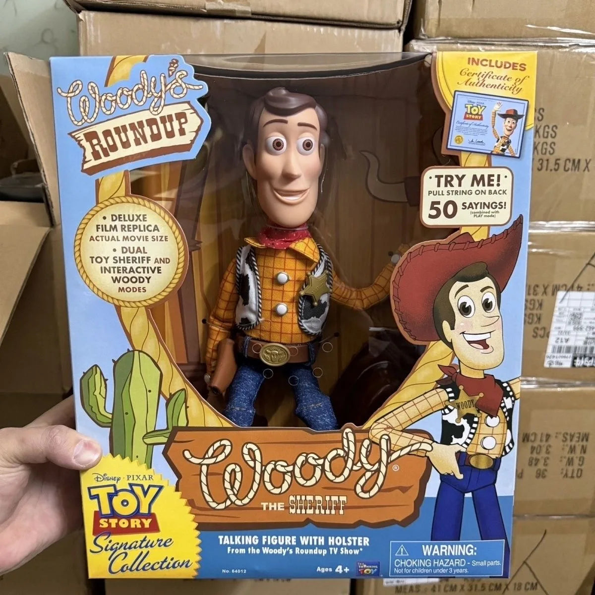 40cm Woody Action Figure - Disney Pixar Toy Story Character Doll