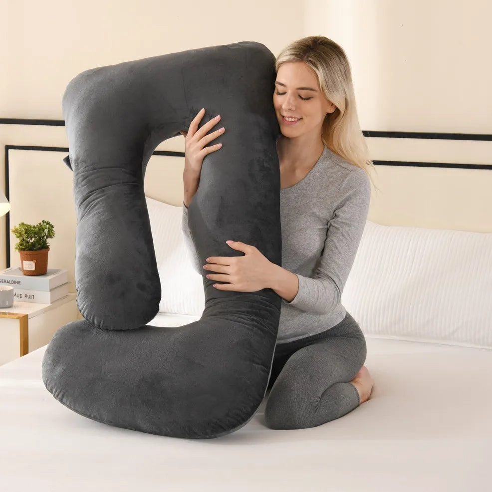 G-Shape Maternity Pillow - Ultimate Full Body Support for Expecting Moms