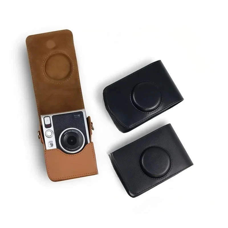 Fujifilm Instax Mini EVO Leather Camera Bag - Stylish Protection