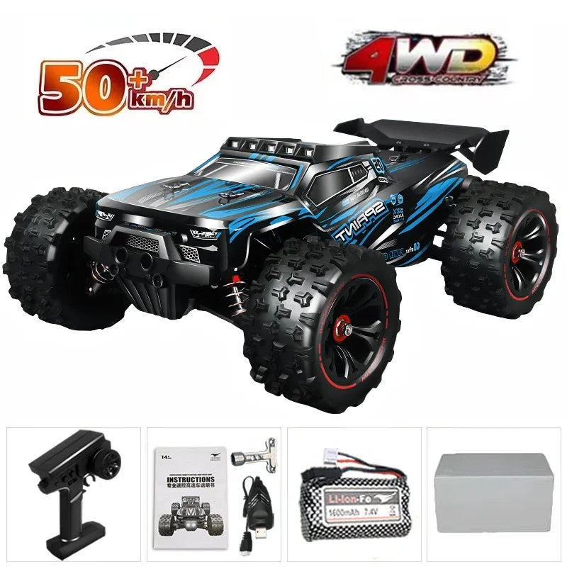 BAOEN 1:16 4WD RC Drift Car - 85KM/H LED Performance Racer
