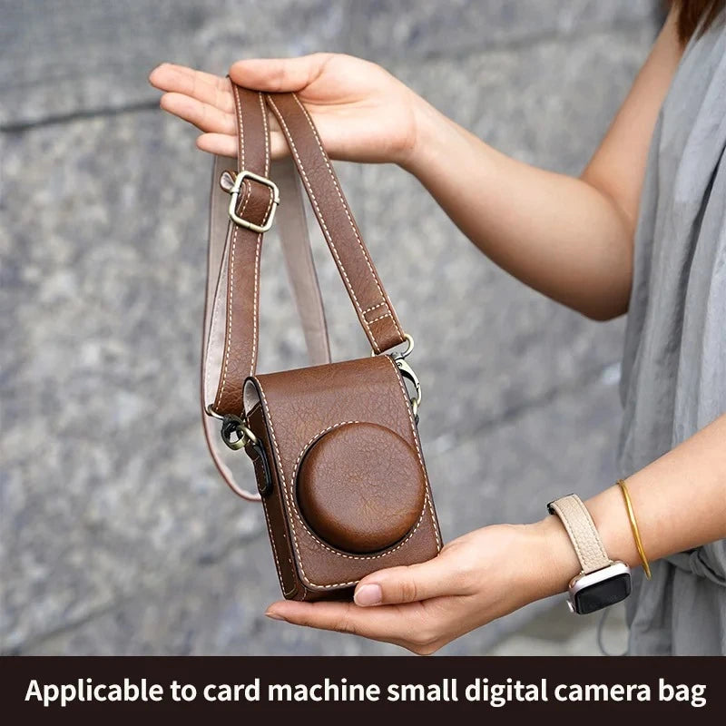 Buffalo Leather Camera Case for Canon, Sony, Nikon & Lumix Models