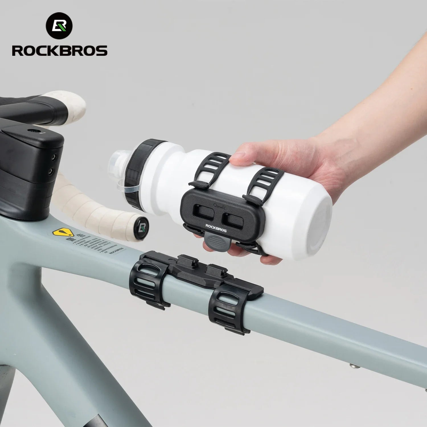 ROCKBROS Magnetic Bike Bottle Holder – Lightweight & Shock Absorbent