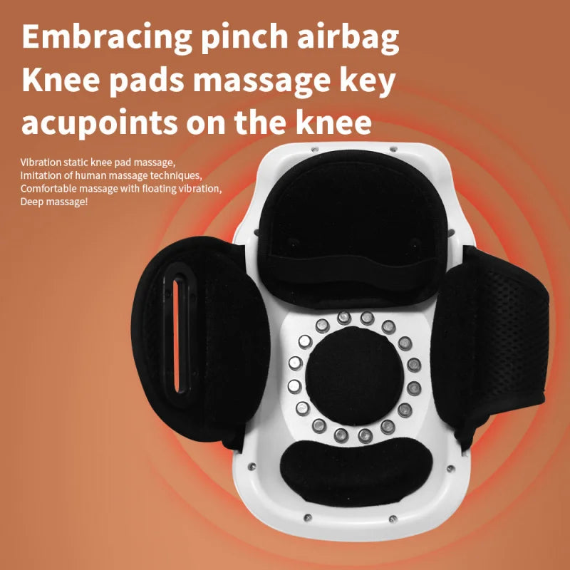 Smart Cordless Knee Massager - Soothing Vibration Therapy Device