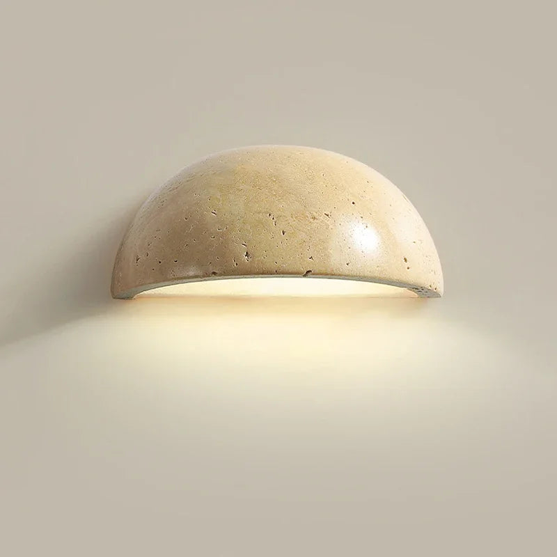 Nordic Style Semi-Circular Wall Light for Elegant Home Decor