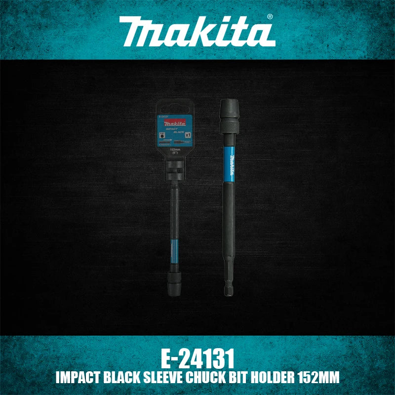 Makita Impact Black Sleeve Chuck Bit Holder - Versatile Tool Accessory