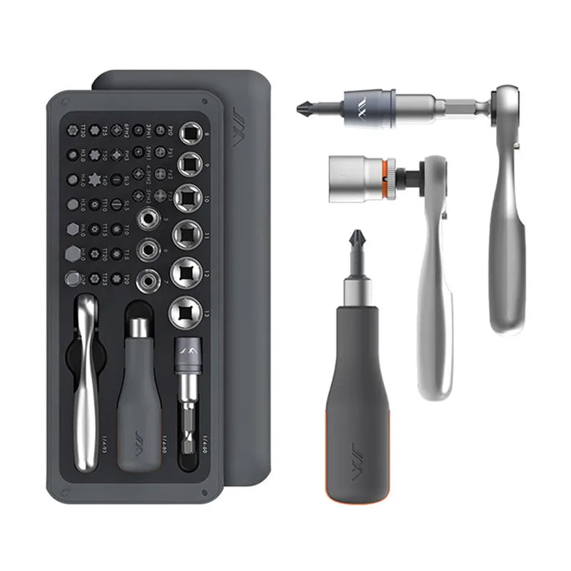 Jimihome 41-in-1 Screwdriver Set with Magnetic Bits for DIY Repairs