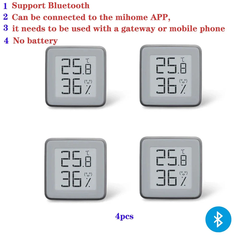 MiaoMiaoCe E-Link INK Digital Weather Station - High Precision Sensor