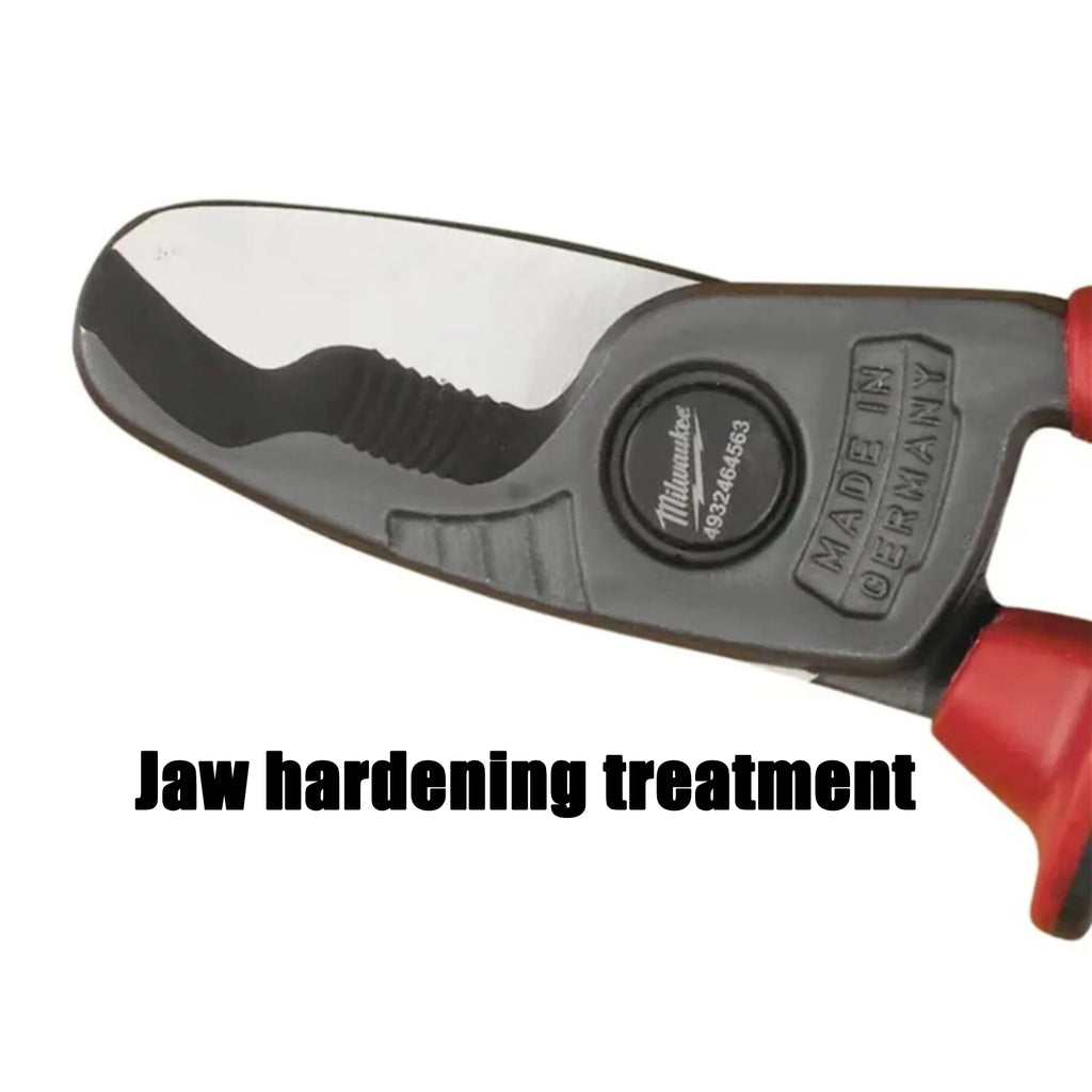 Milwaukee VDE Insulated Cable Cutting Pliers - 8-Inch Electrician Tool