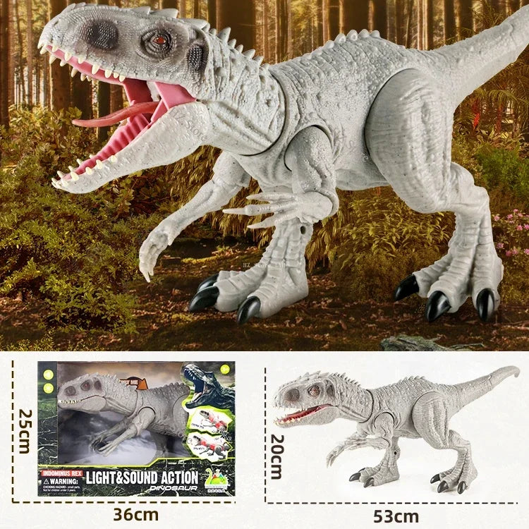 Indominus Rex Dinosaur Toy - Roaring Action Figure for Kids