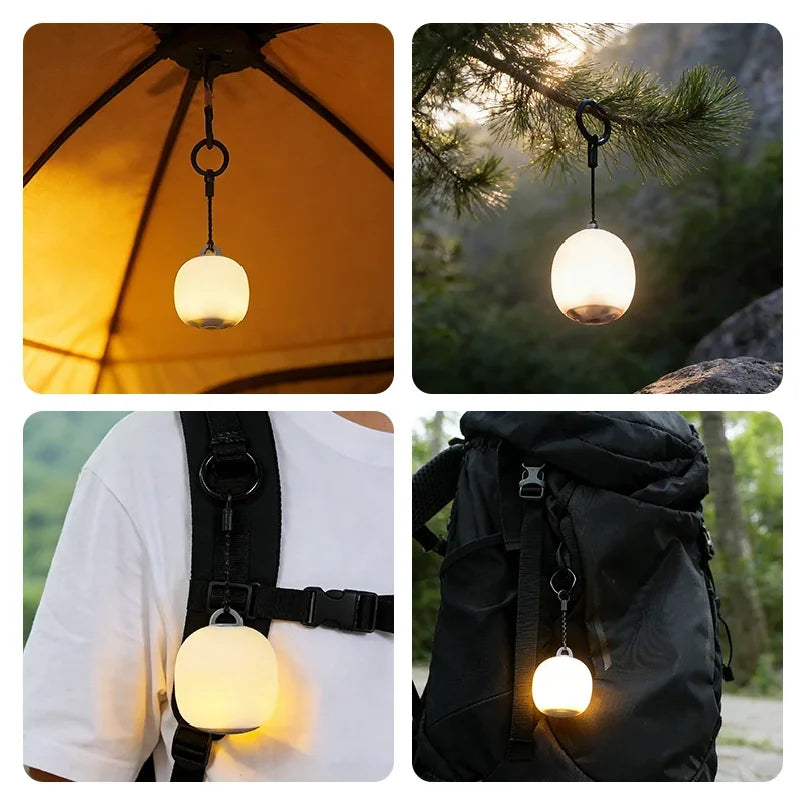 Rechargeable LED Camping Lantern - Lightweight & Dimmable for Outdoor Use