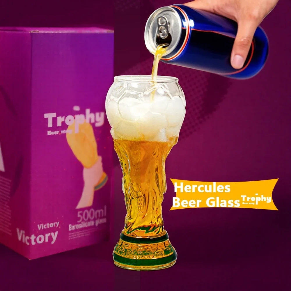 Premium Glass Beer Mug – Unique Design for Gatherings & Picnics