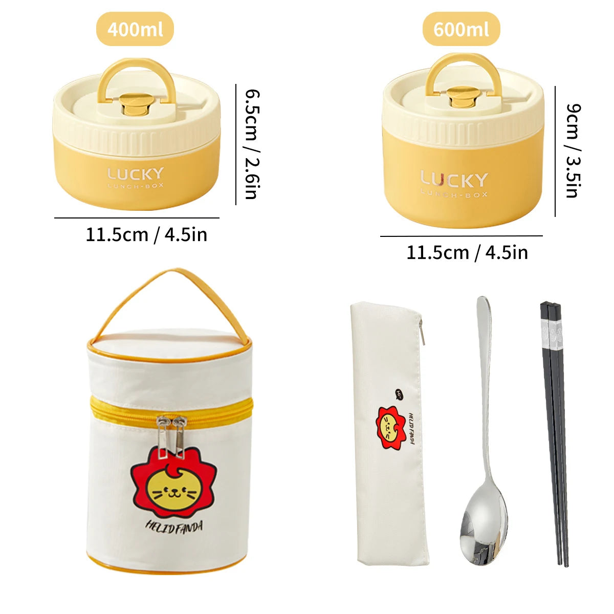 Insulated Stainless Steel Bento Box - Leak Proof & Microwave Safe