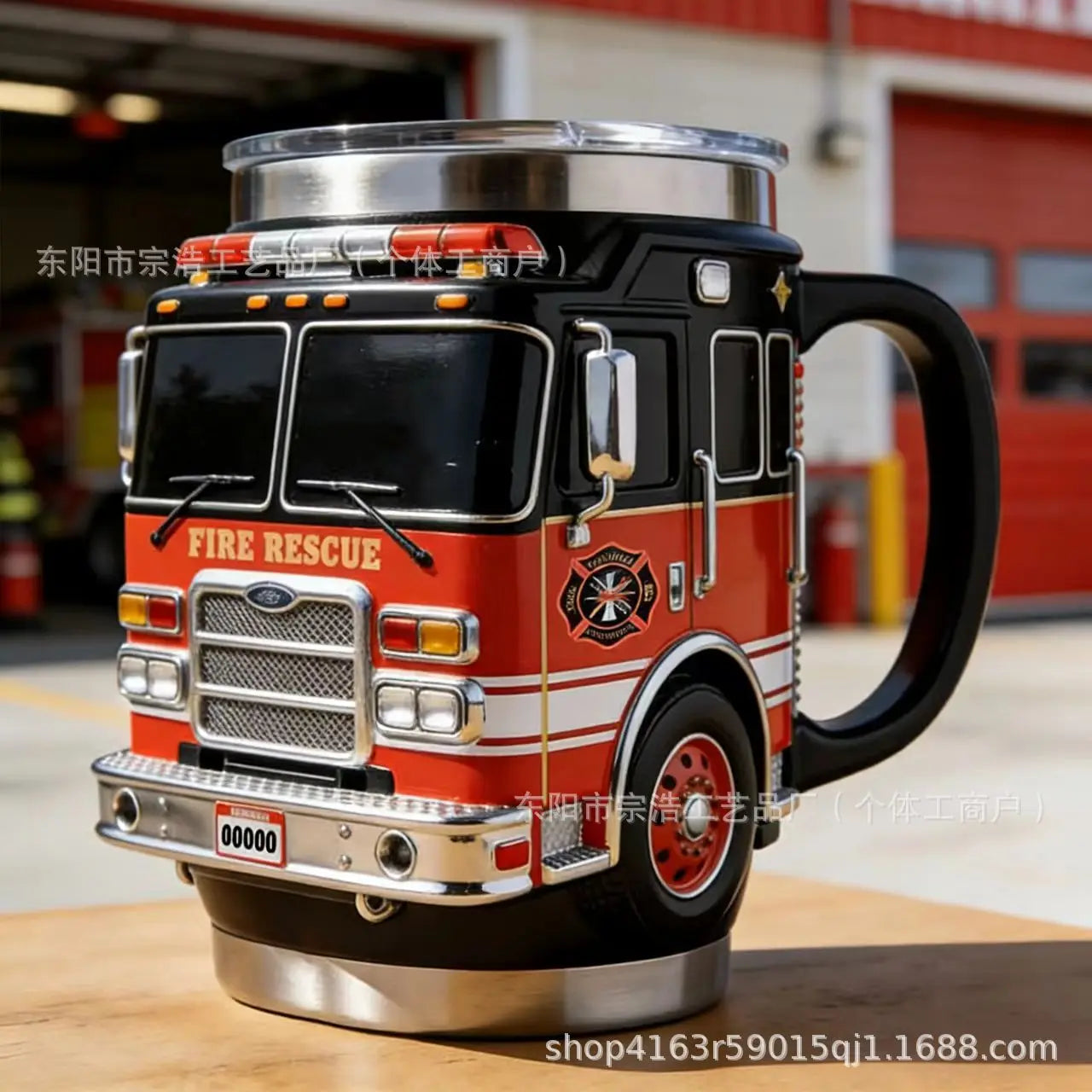 Fire Rescue Coffee Mug - Unique Gift for Home & Office