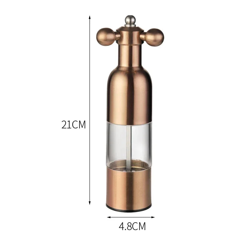 Premium 304 Stainless Steel Manual Pepper Grinder - Eco-Friendly Design