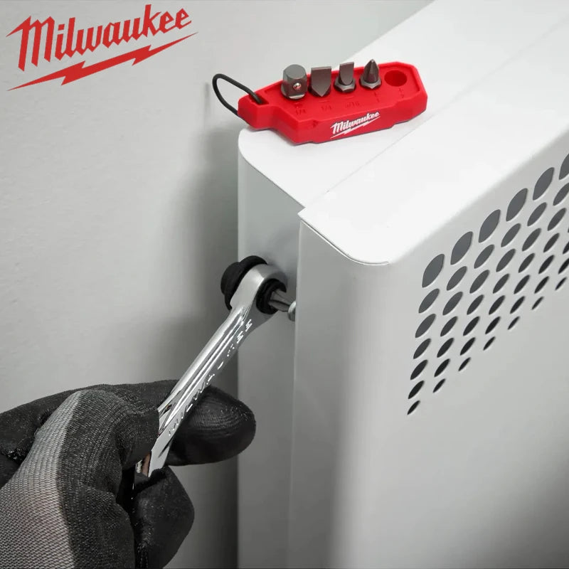 Milwaukee 7-in-1 Mini Ratchet Multi Drill Bit & Nut Driver Tool