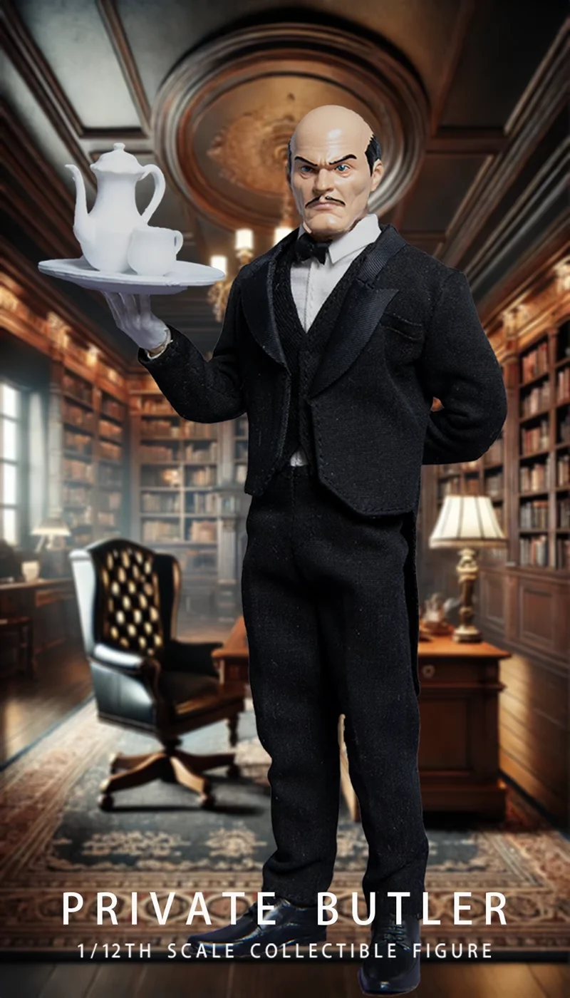 Anime Butler Action Figure - 6" Model with Suit & Accessories