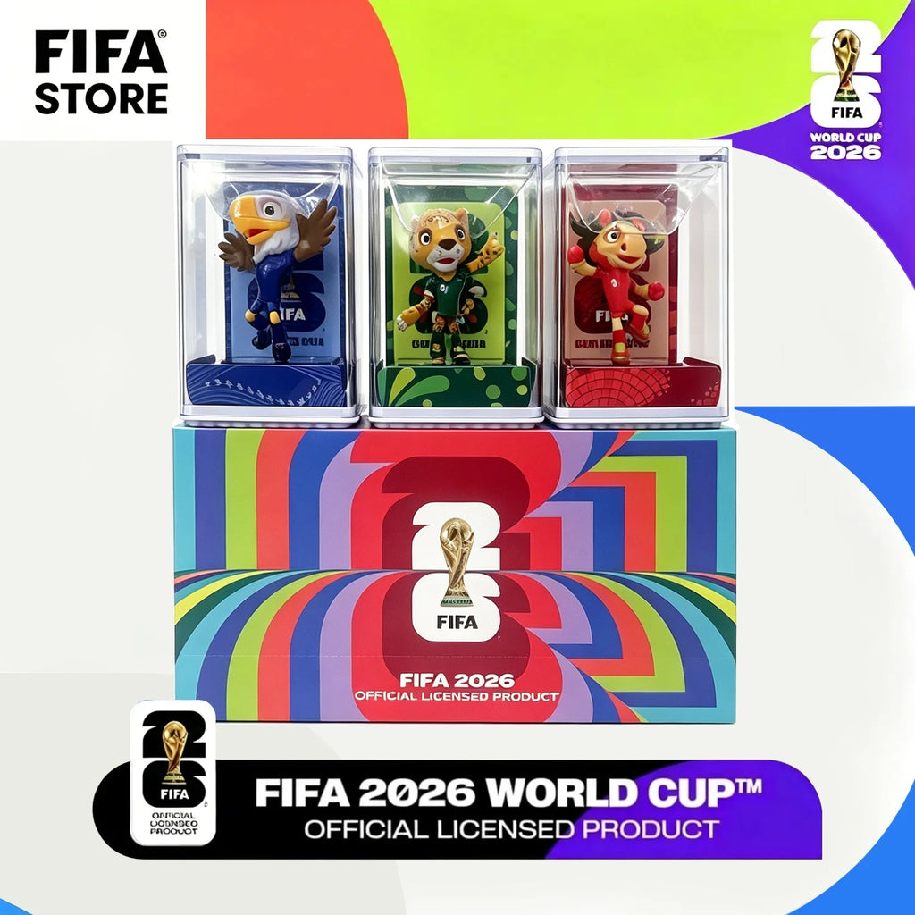 2026 FIFA World Cup Mascot 3-Piece Collectible Set - Fan Memorabilia