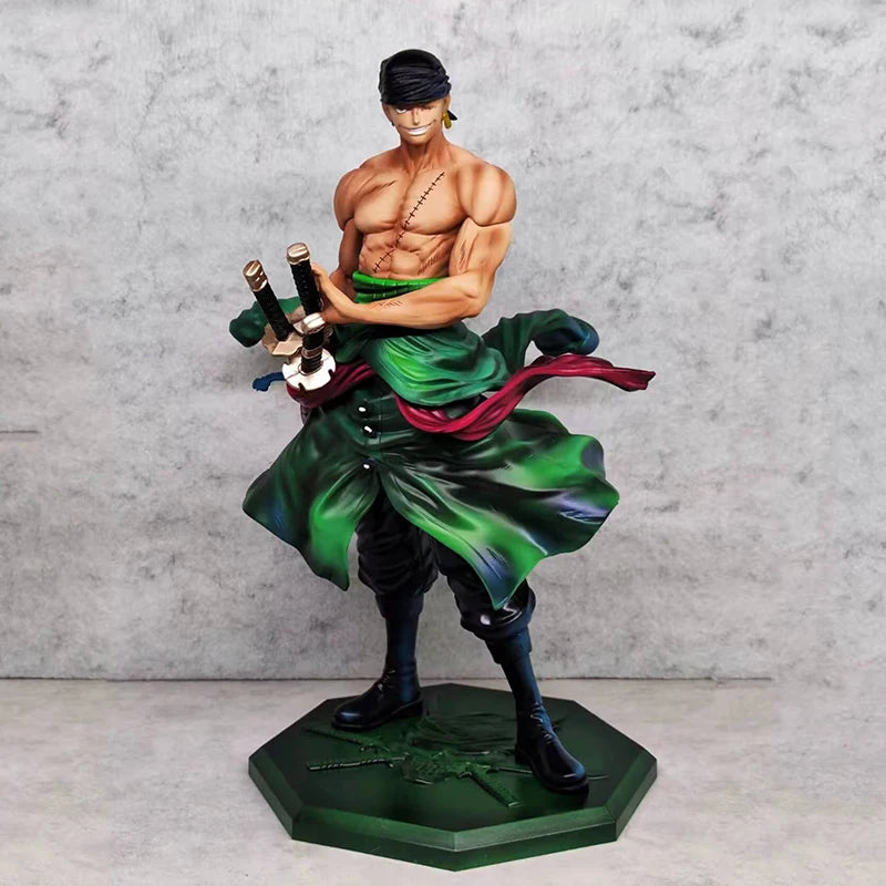 28cm Roronoa Zoro Anime Figure - Premium Desk Collectible