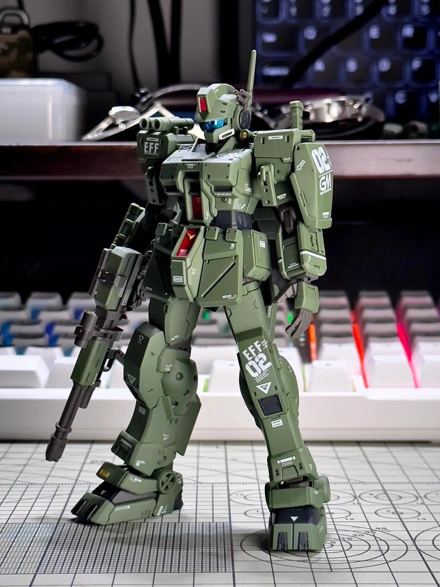 XFS 1/144 GM Spartan Model Kit - Detailed Action Figure for Collectors