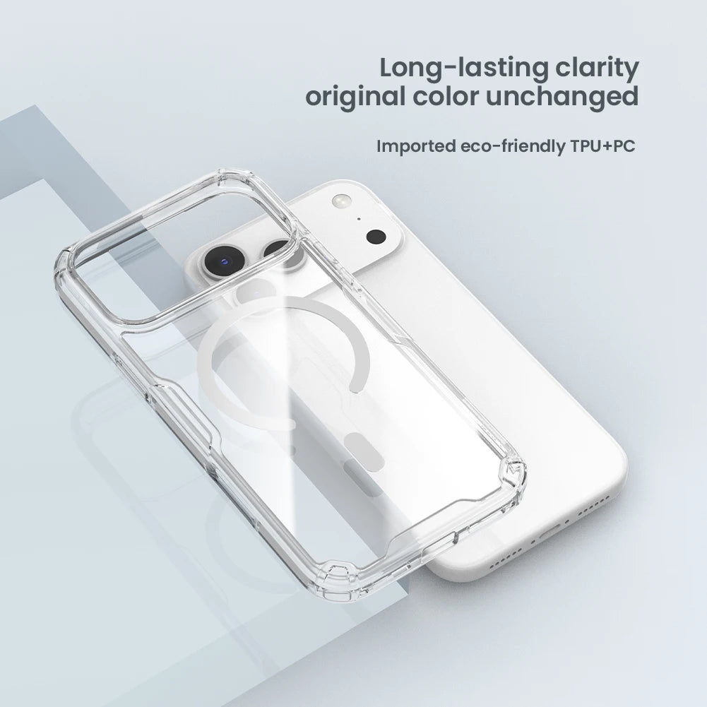 Nillkin Magnetic TPU Case for iPhone 17 Pro Max - Sleek Protection
