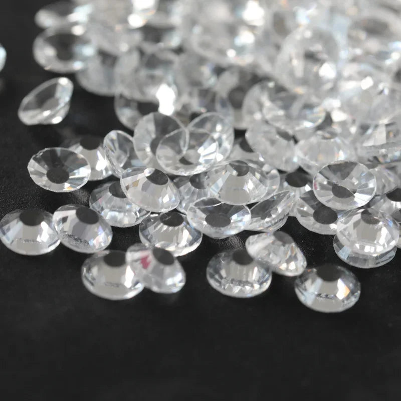 OLeeya Bulk Non-Hotfix Rhinestones for DIY Nail Art & Garments