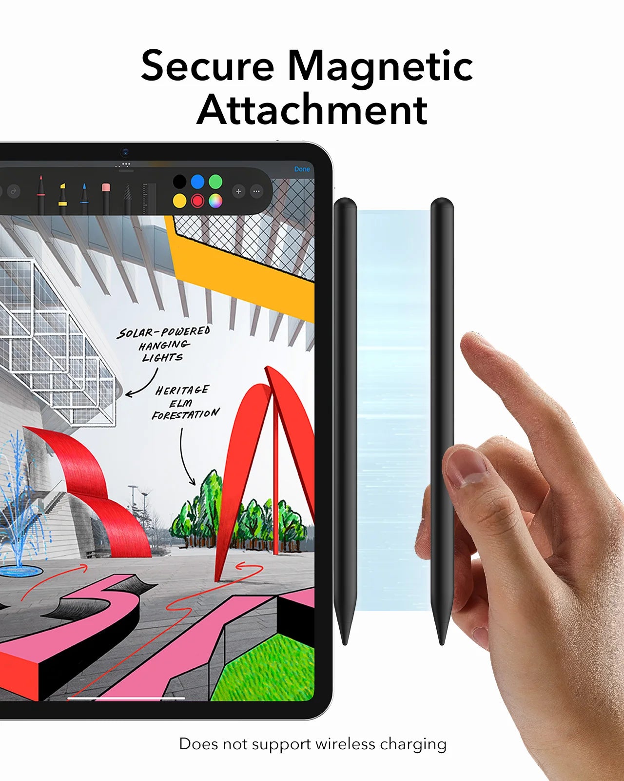 ESR iPad Stylus Pen - Tilt Sensitivity & Palm Rejection