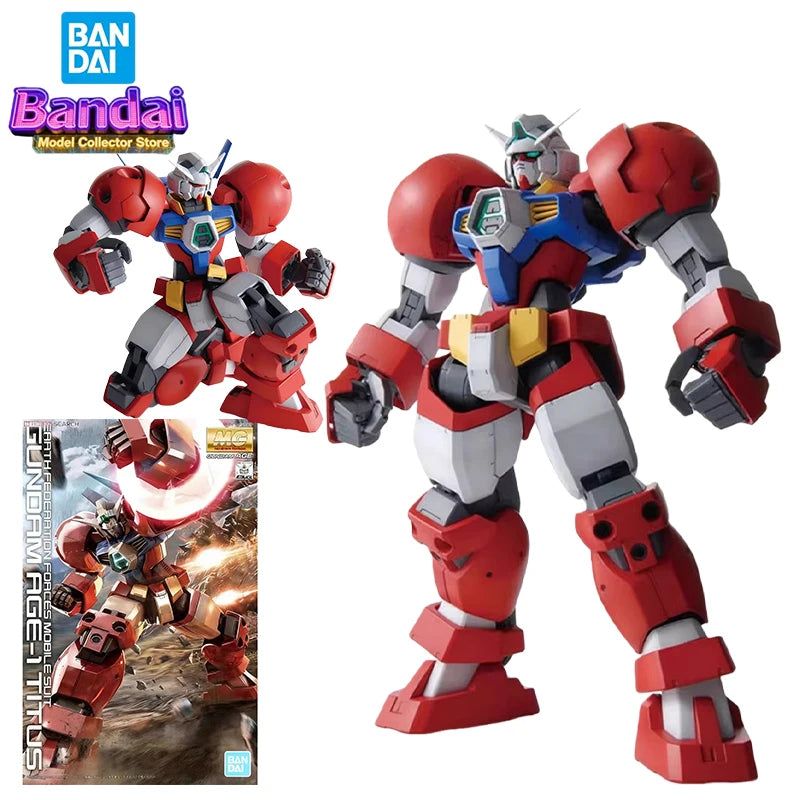 Bandai MG 1/100 AGE-1T Gundam Titus Action Figure - Premium Anime Model