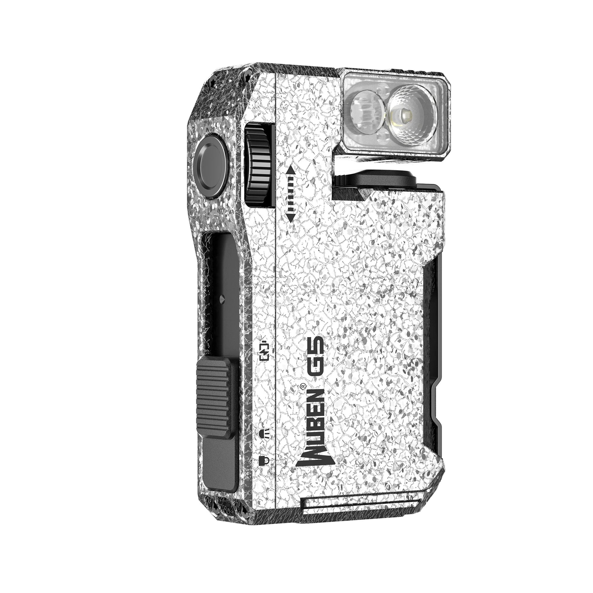 WUBEN G5 Rechargeable 400 Lumens EDC Flashlight with RGB Light