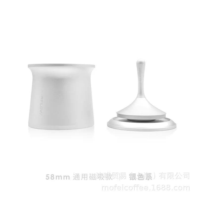 58mm Aluminum Coffee Powder Collector for Barista Brewing