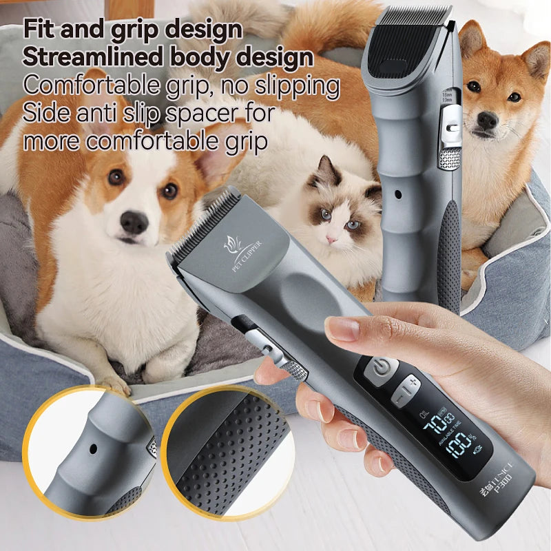 Fenice Cordless Rechargeable Pet Clipper - Professional Grooming Tool