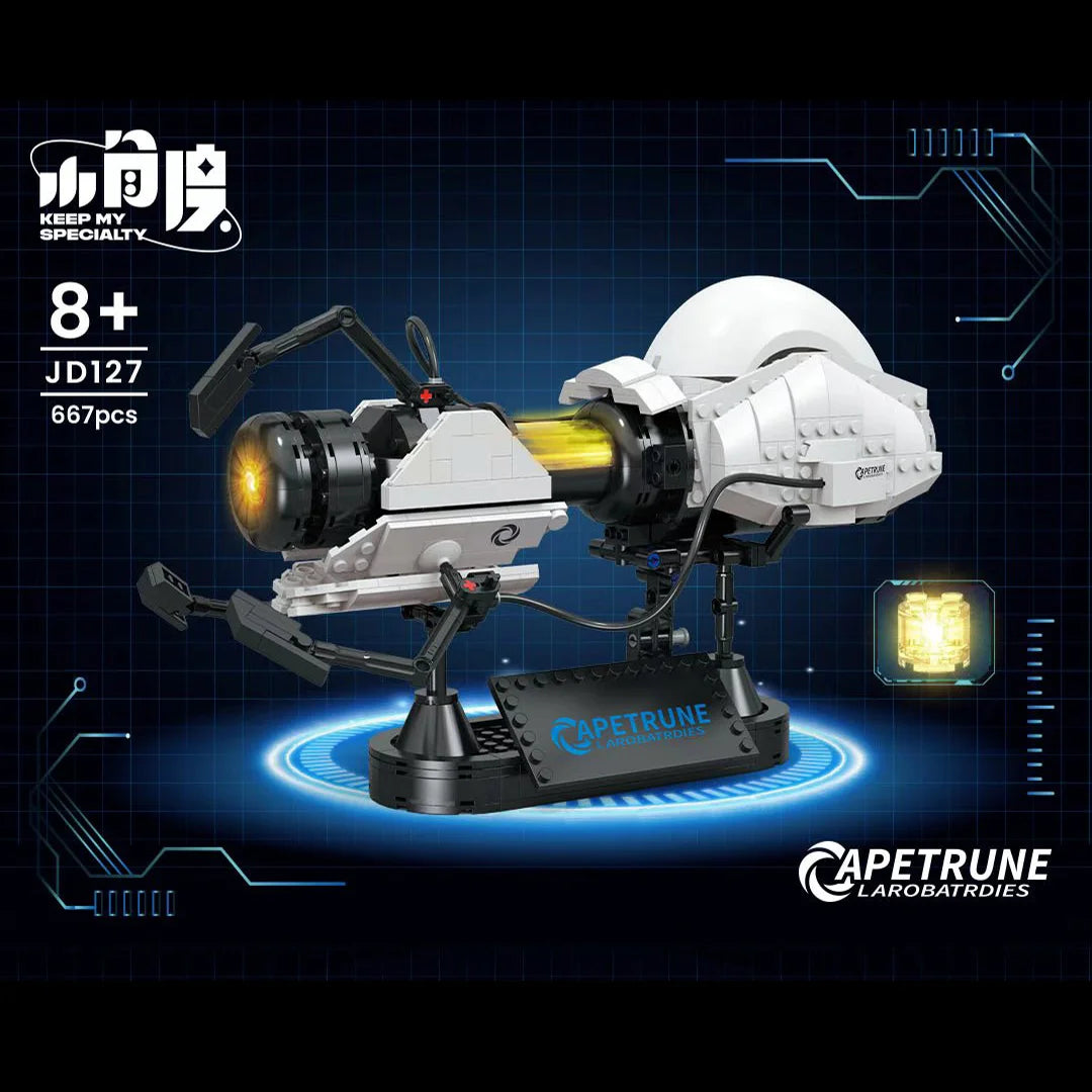 667PCS High-Tech Portal Gun Building Blocks - DIY Educational Toy