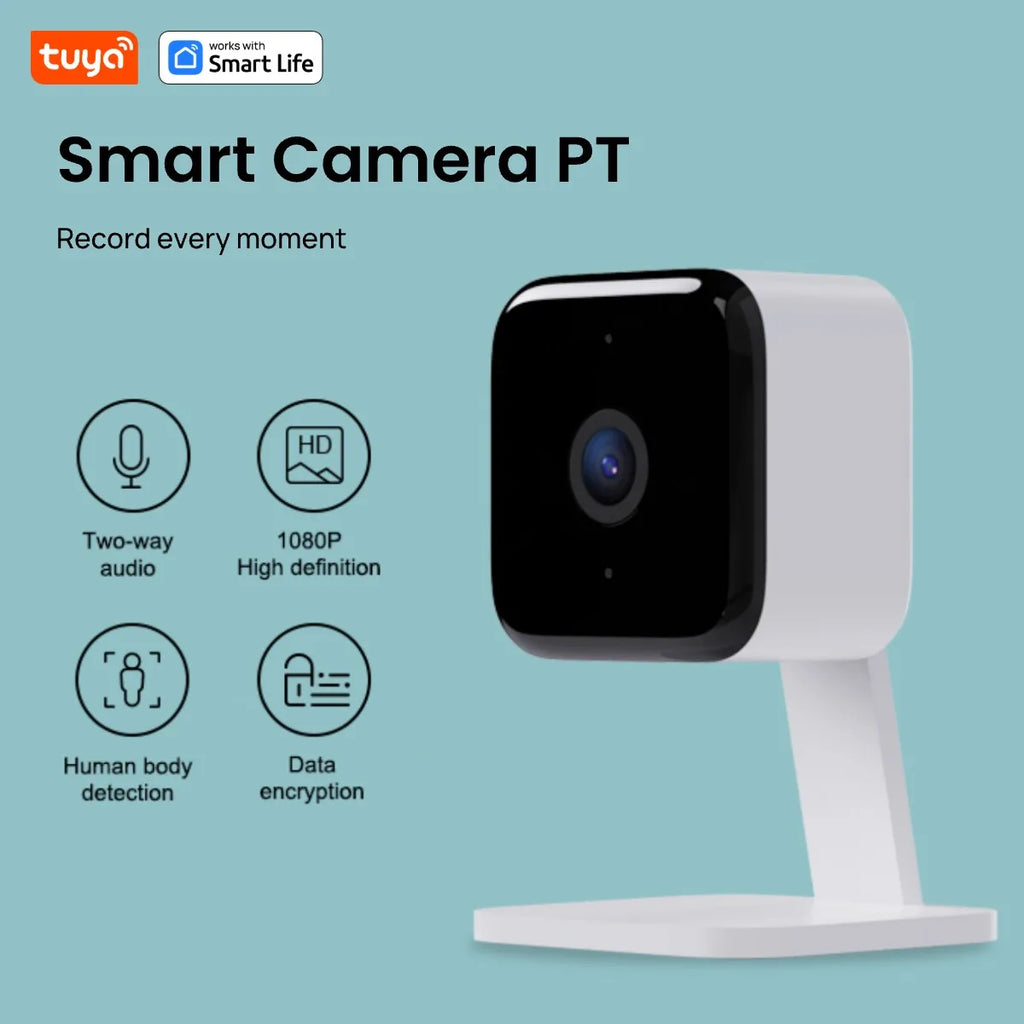 Tuya Smart 1080P Wi-Fi Security Camera with Real-Time Alerts & Audio