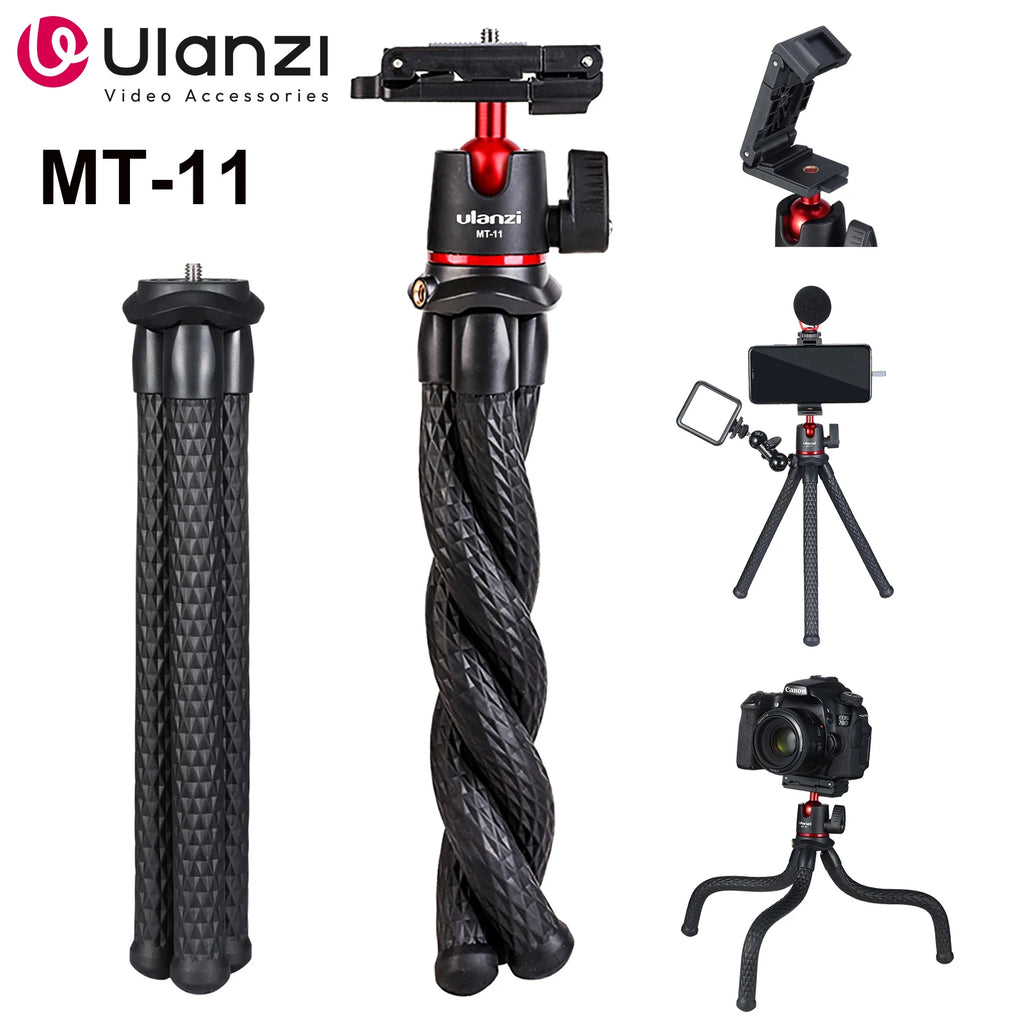 Ulanzi MT-11 Flexible Tripod & Remote Control for Phones & Cameras
